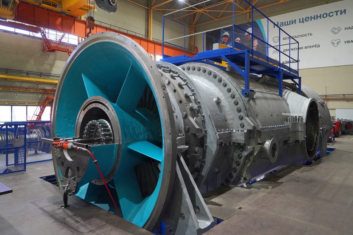 «Силовые машины» изготовили газовую турбину ГТЭ-170.2 повышенной мощности